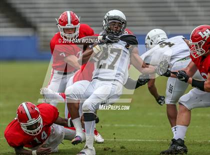 Thumbnail 1 in Plano East vs. Lake Highlands (Cotton Bowl Prep Showcase) photogallery.