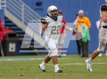 Thumbnail 2 in Plano East vs. Lake Highlands (Cotton Bowl Prep Showcase) photogallery.