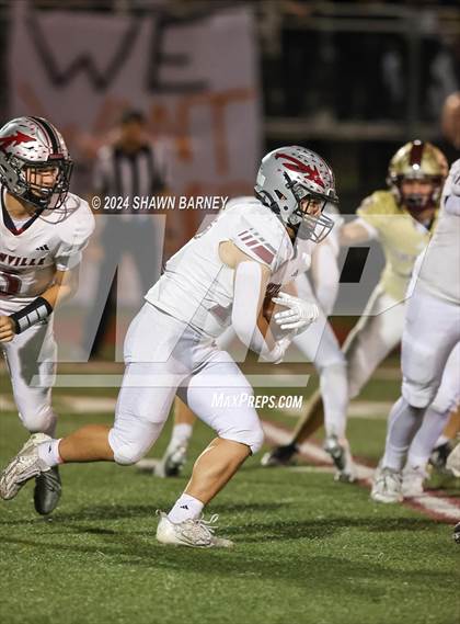 Thumbnail 2 in Danville @ Brebeuf Jesuit Preparatory (IHSAA 4A S22 Round 1) photogallery.