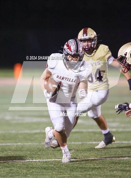 Thumbnail 1 in Danville @ Brebeuf Jesuit Preparatory (IHSAA 4A S22 Round 1) photogallery.