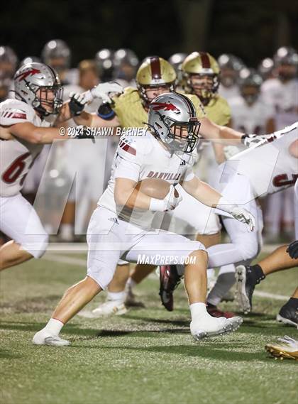 Thumbnail 1 in Danville @ Brebeuf Jesuit Preparatory (IHSAA 4A S22 Round 1) photogallery.