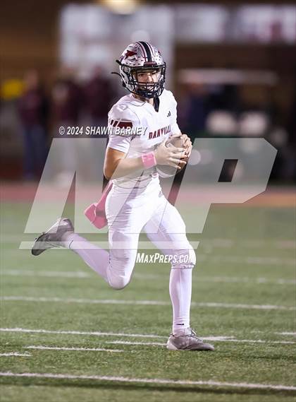 Thumbnail 3 in Danville @ Brebeuf Jesuit Preparatory (IHSAA 4A S22 Round 1) photogallery.