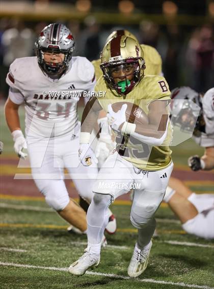 Thumbnail 2 in Danville @ Brebeuf Jesuit Preparatory (IHSAA 4A S22 Round 1) photogallery.