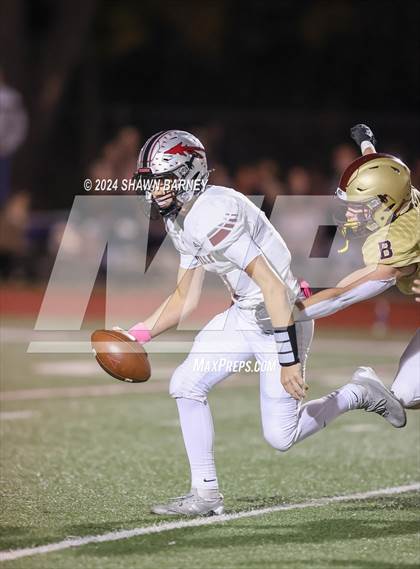 Thumbnail 3 in Danville @ Brebeuf Jesuit Preparatory (IHSAA 4A S22 Round 1) photogallery.