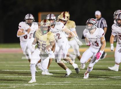 Thumbnail 1 in Danville @ Brebeuf Jesuit Preparatory (IHSAA 4A S22 Round 1) photogallery.