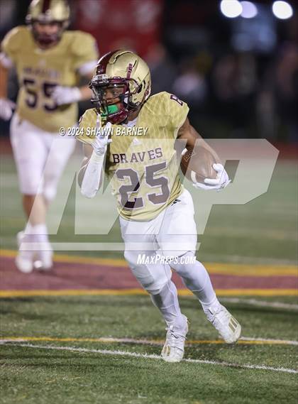 Thumbnail 1 in Danville @ Brebeuf Jesuit Preparatory (IHSAA 4A S22 Round 1) photogallery.
