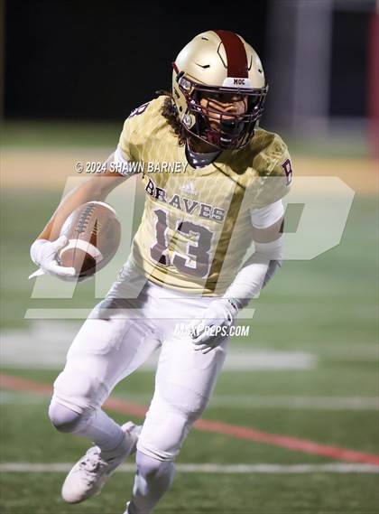 Thumbnail 2 in Danville @ Brebeuf Jesuit Preparatory (IHSAA 4A S22 Round 1) photogallery.