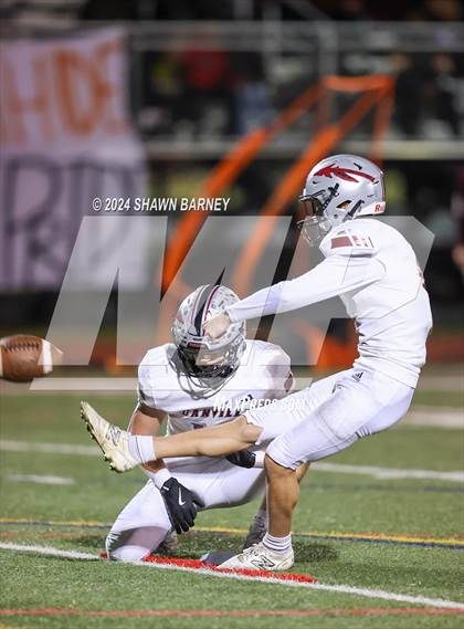 Thumbnail 1 in Danville @ Brebeuf Jesuit Preparatory (IHSAA 4A S22 Round 1) photogallery.