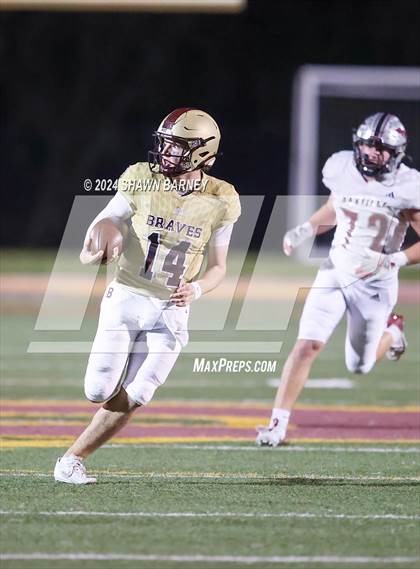 Thumbnail 2 in Danville @ Brebeuf Jesuit Preparatory (IHSAA 4A S22 Round 1) photogallery.
