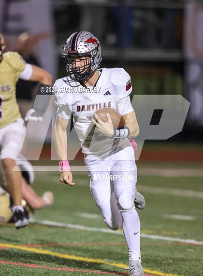 Thumbnail 2 in Danville @ Brebeuf Jesuit Preparatory (IHSAA 4A S22 Round 1) photogallery.
