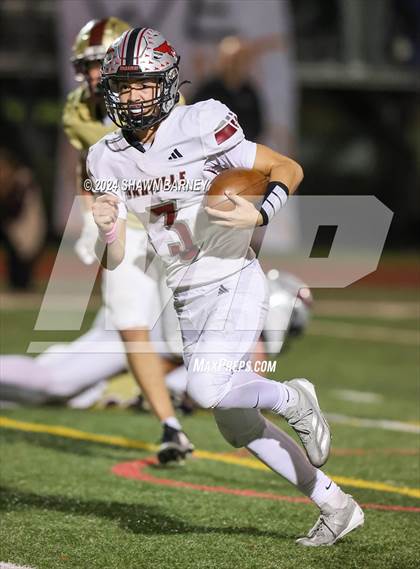 Thumbnail 3 in Danville @ Brebeuf Jesuit Preparatory (IHSAA 4A S22 Round 1) photogallery.