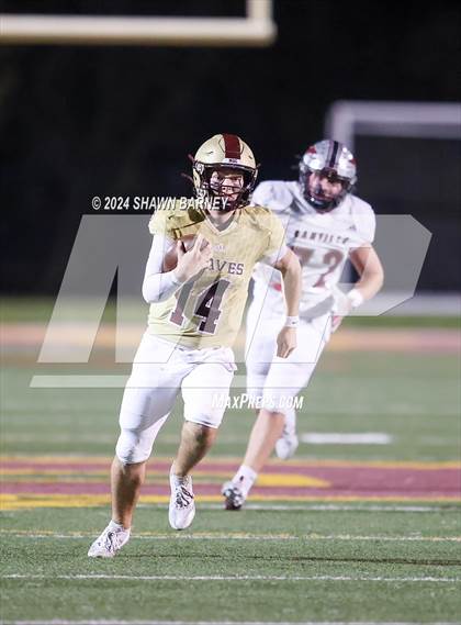 Thumbnail 3 in Danville @ Brebeuf Jesuit Preparatory (IHSAA 4A S22 Round 1) photogallery.