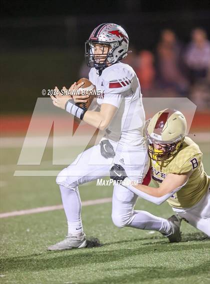 Thumbnail 1 in Danville @ Brebeuf Jesuit Preparatory (IHSAA 4A S22 Round 1) photogallery.