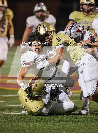 Thumbnail 3 in Danville @ Brebeuf Jesuit Preparatory (IHSAA 4A S22 Round 1) photogallery.