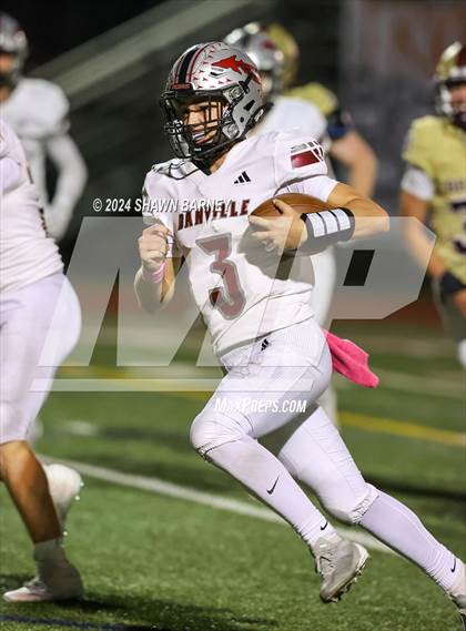 Thumbnail 1 in Danville @ Brebeuf Jesuit Preparatory (IHSAA 4A S22 Round 1) photogallery.