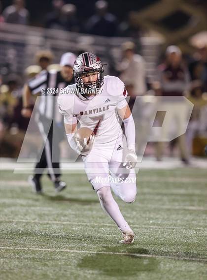 Thumbnail 2 in Danville @ Brebeuf Jesuit Preparatory (IHSAA 4A S22 Round 1) photogallery.