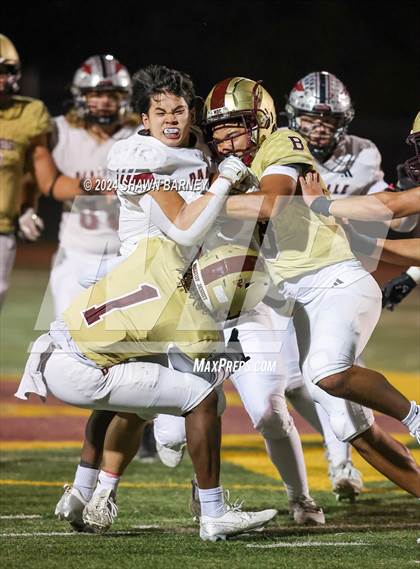 Thumbnail 1 in Danville @ Brebeuf Jesuit Preparatory (IHSAA 4A S22 Round 1) photogallery.