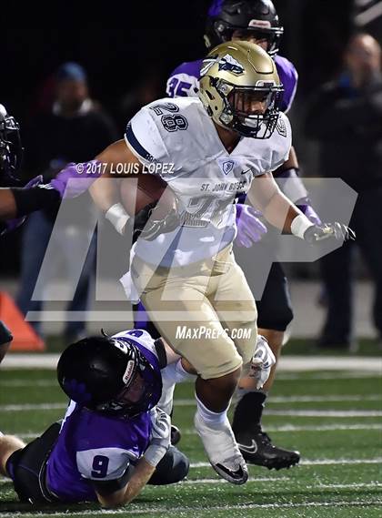 Thumbnail 3 in St. John Bosco vs. Rancho Cucamonga (CIF SS DIV 1 Playoff) photogallery.
