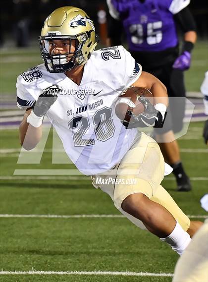 Thumbnail 1 in St. John Bosco vs. Rancho Cucamonga (CIF SS DIV 1 Playoff) photogallery.