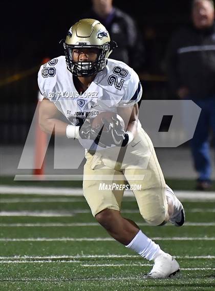 Thumbnail 2 in St. John Bosco vs. Rancho Cucamonga (CIF SS DIV 1 Playoff) photogallery.