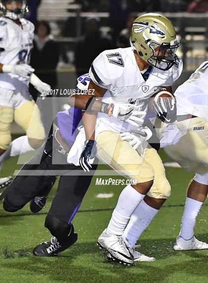 Thumbnail 1 in St. John Bosco vs. Rancho Cucamonga (CIF SS DIV 1 Playoff) photogallery.