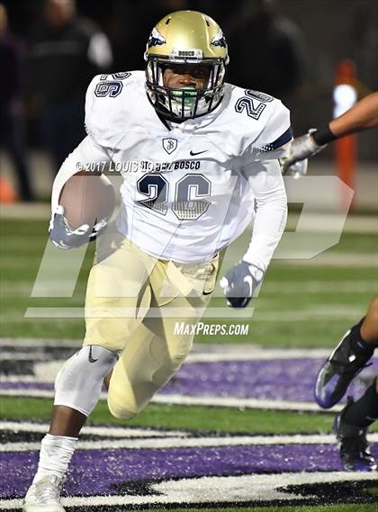 Thumbnail 3 in St. John Bosco vs. Rancho Cucamonga (CIF SS DIV 1 Playoff) photogallery.