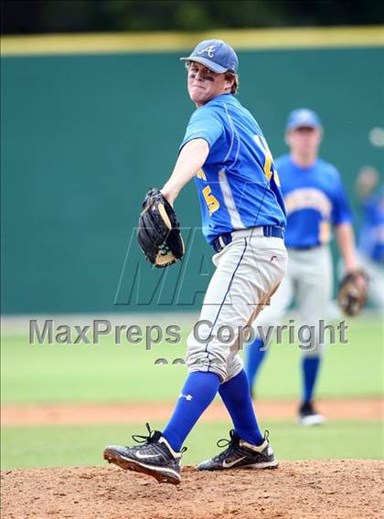 Thumbnail 3 in Anderson vs. Tomball (UIL 5A Area Playoff) photogallery.