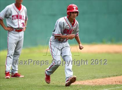 Thumbnail 3 in Anderson vs. Tomball (UIL 5A Area Playoff) photogallery.