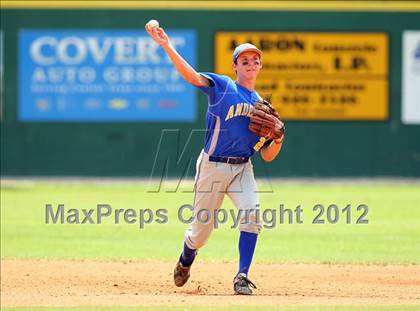 Thumbnail 1 in Anderson vs. Tomball (UIL 5A Area Playoff) photogallery.