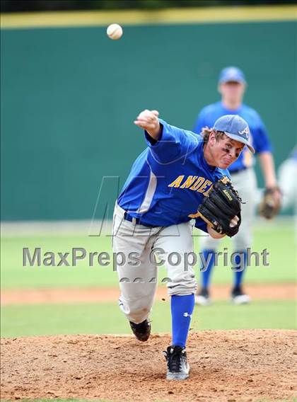 Thumbnail 1 in Anderson vs. Tomball (UIL 5A Area Playoff) photogallery.