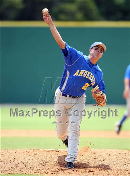 Thumbnail 2 in Anderson vs. Tomball (UIL 5A Area Playoff) photogallery.