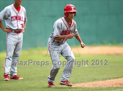 Thumbnail 2 in Anderson vs. Tomball (UIL 5A Area Playoff) photogallery.