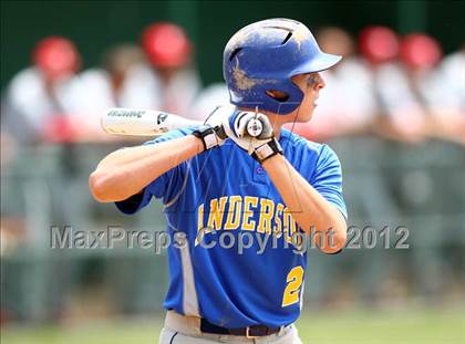 Thumbnail 3 in Anderson vs. Tomball (UIL 5A Area Playoff) photogallery.