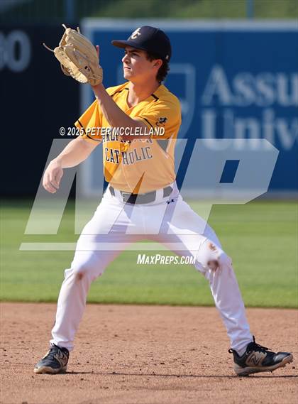 Thumbnail 3 in Arlington Catholic vs North Reading (MIAA Division 3 Final Round) photogallery.