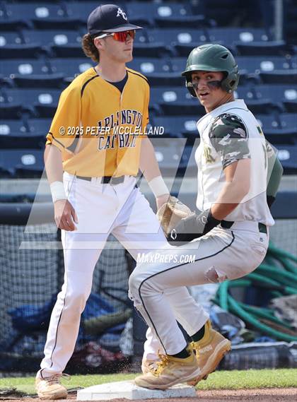 Thumbnail 1 in Arlington Catholic vs North Reading (MIAA Division 3 Final Round) photogallery.