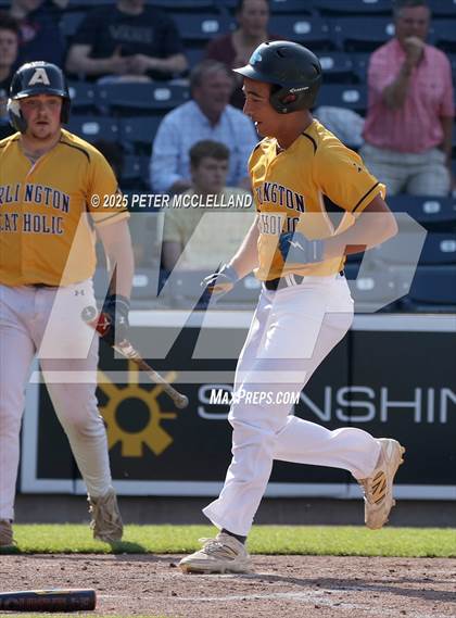 Thumbnail 3 in Arlington Catholic vs North Reading (MIAA Division 3 Final Round) photogallery.