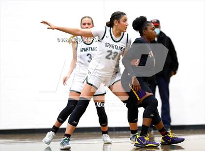 Thumbnail 2 in Lynwood vs. Orangewood Academy photogallery.