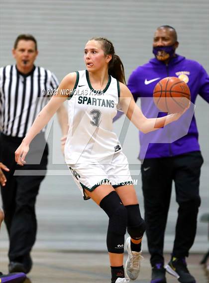 Thumbnail 3 in Lynwood vs. Orangewood Academy photogallery.