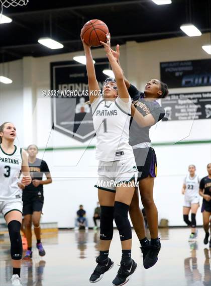 Thumbnail 2 in Lynwood vs. Orangewood Academy photogallery.