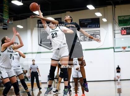 Thumbnail 2 in Lynwood vs. Orangewood Academy photogallery.