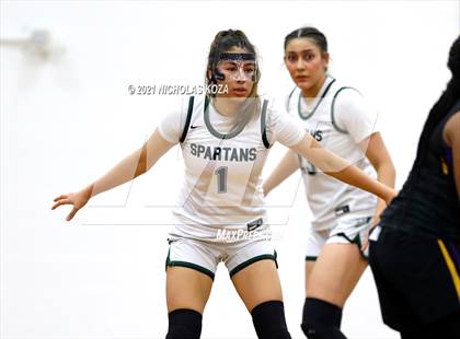 Thumbnail 3 in Lynwood vs. Orangewood Academy photogallery.