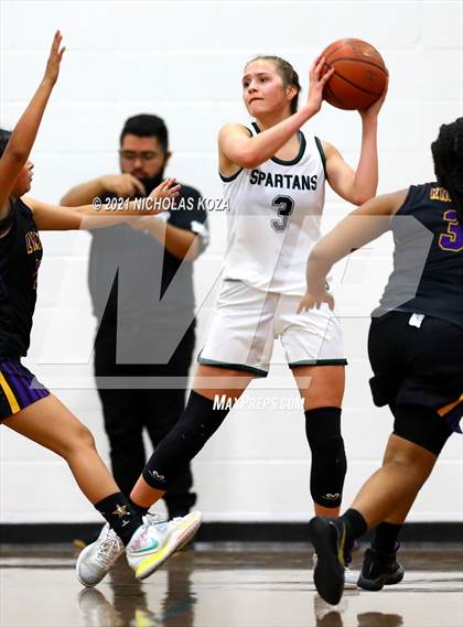 Thumbnail 2 in Lynwood vs. Orangewood Academy photogallery.
