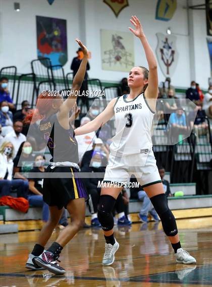 Thumbnail 1 in Lynwood vs. Orangewood Academy photogallery.