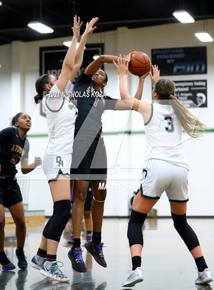 Thumbnail 2 in Lynwood vs. Orangewood Academy photogallery.
