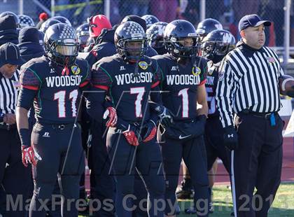 Thumbnail 2 in Wilson vs Woodson (DCIAA Turkey Bowl) photogallery.