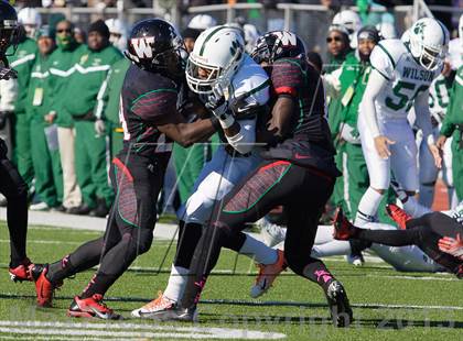 Thumbnail 3 in Wilson vs Woodson (DCIAA Turkey Bowl) photogallery.