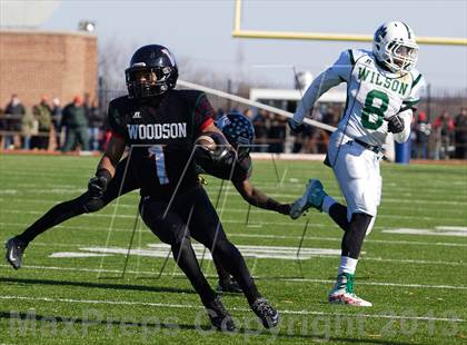 Thumbnail 2 in Wilson vs Woodson (DCIAA Turkey Bowl) photogallery.
