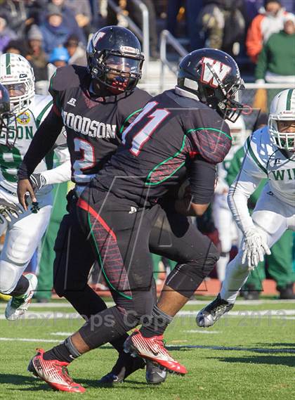 Thumbnail 1 in Wilson vs Woodson (DCIAA Turkey Bowl) photogallery.