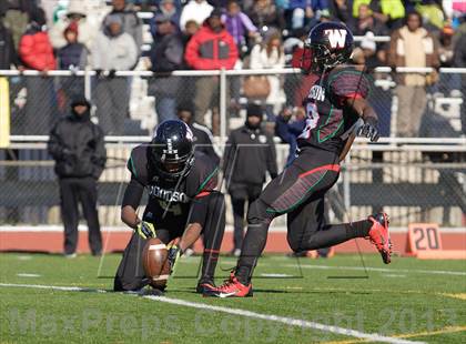 Thumbnail 2 in Wilson vs Woodson (DCIAA Turkey Bowl) photogallery.