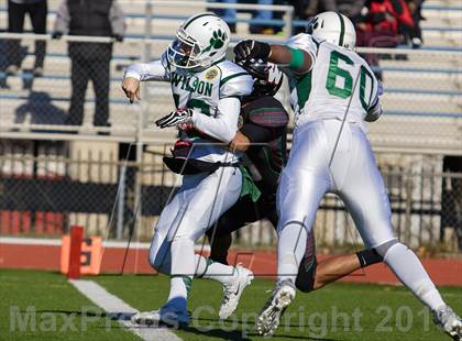 Thumbnail 1 in Wilson vs Woodson (DCIAA Turkey Bowl) photogallery.